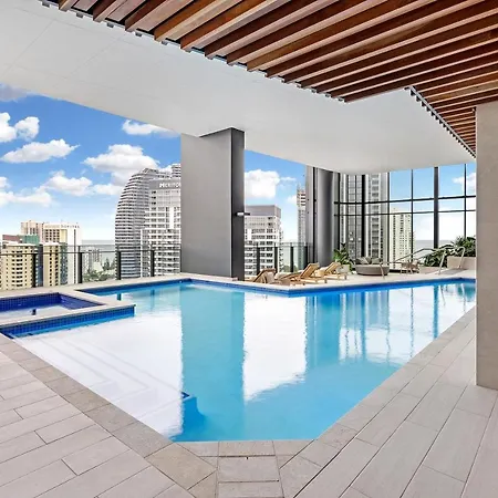 Lamour Ocean View Apartment II In Casino Broadbeach - Free Parking-195Cm Gold Coast Exterior photo