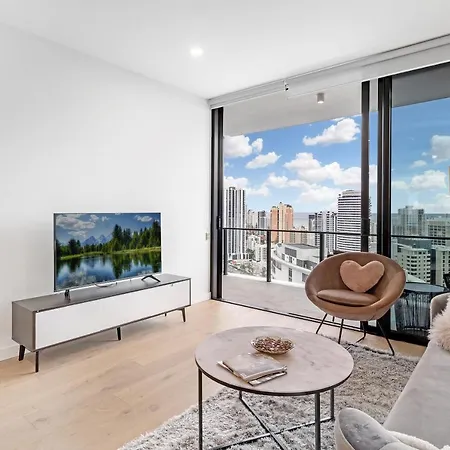 Lamour Ocean View Apartment II In Casino Broadbeach - Free Parking-195Cm Gold Coast Exterior photo